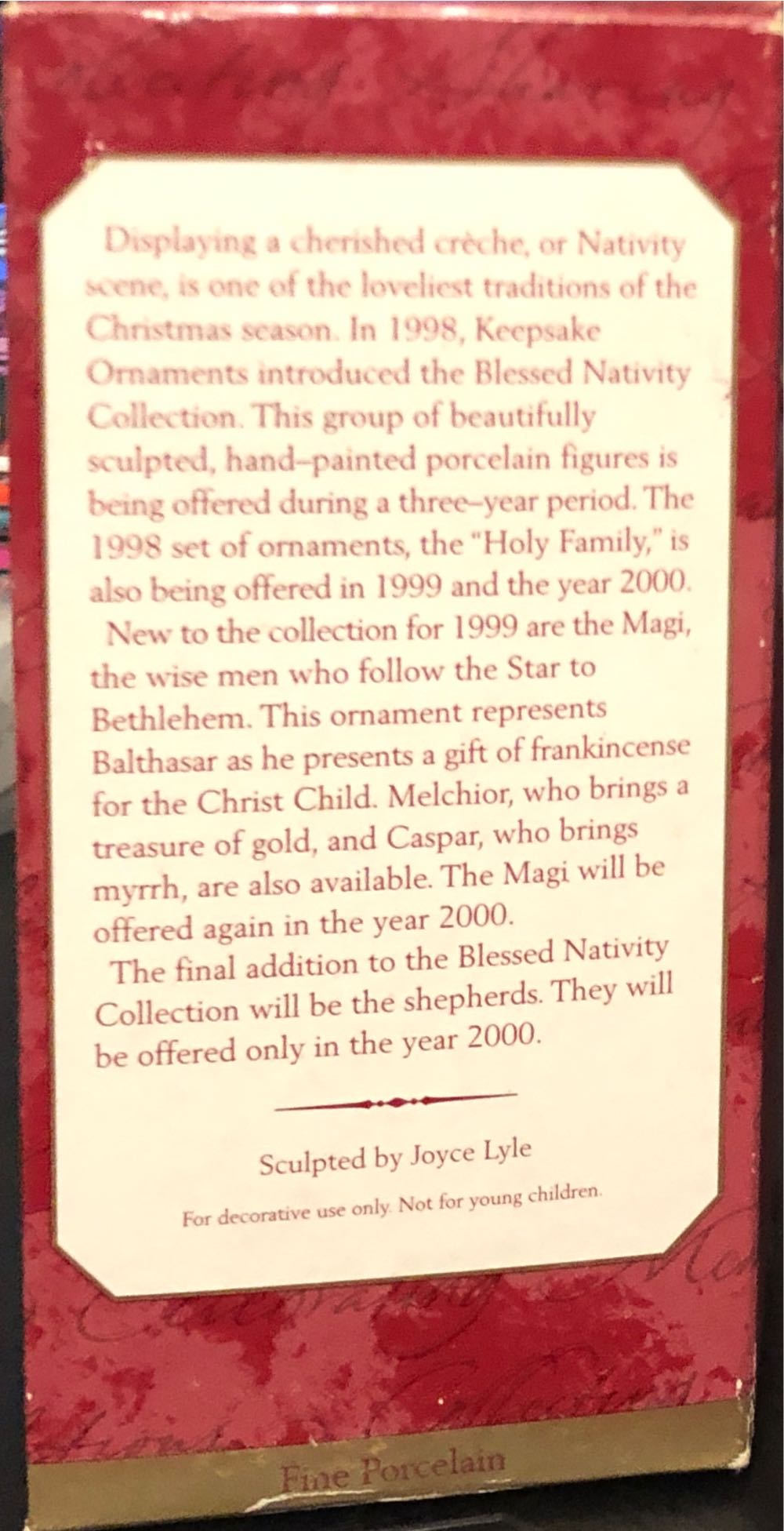 Balthasar - The Magi - Blessed Nativity Collection (Nativity) ornament collectible [Barcode 015012529425] - Main Image 3