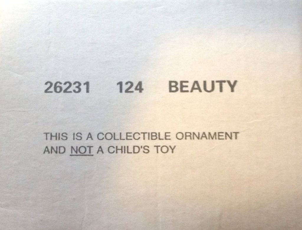 Belle (Beauty) - Grolier Collection (Beauty and the Beast) ornament collectible - Main Image 2