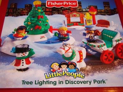 Little People Tree Lighting In Discovery Park  ornament collectible - Main Image 2