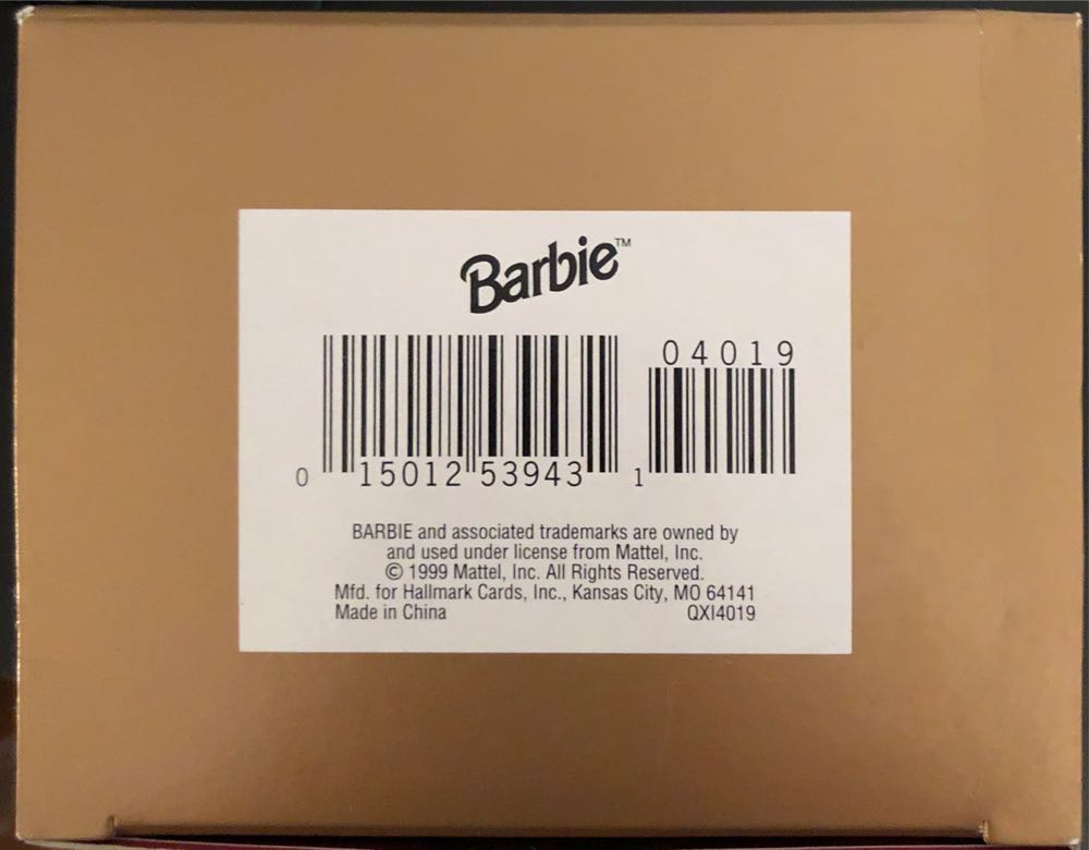 Barbie As The Millennium Princess - Hallmark Keepsake (Barbie) ornament collectible [Barcode 015012539431] - Main Image 3