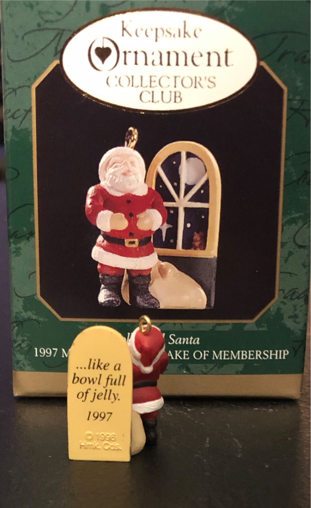 Jolly Old Santa - Hallmark KOC (Santa) ornament collectible - Main Image 4