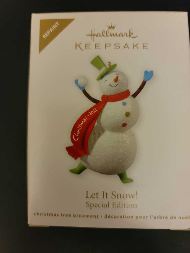 Let It Snow - Special Edition Repaint (Keepsake Ornament) ornament collectible - Main Image 3