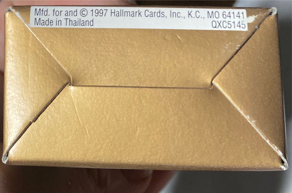 Miniature Jolly Old Santa Special Membership Ornament - The Night Before Christmas (CLUB Keepsake Miniature) ornament collectible - Main Image 3