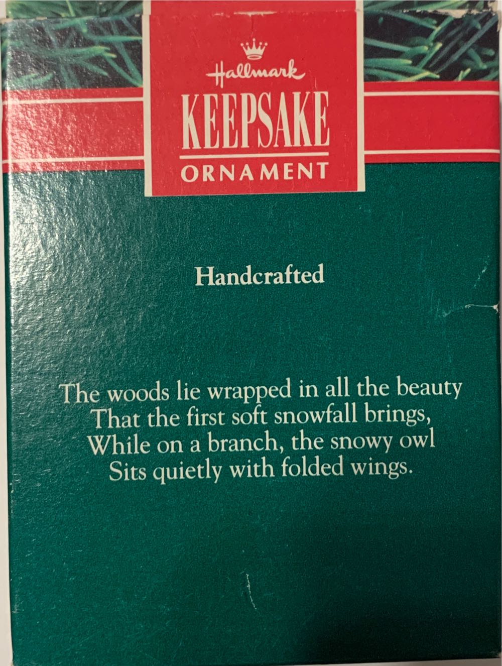 Snowy Owl  ornament collectible - Main Image 2