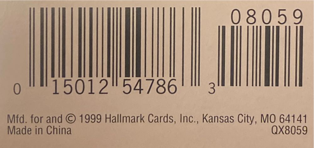 Millennium Snowman - Snowman (Snowman) ornament collectible [Barcode 015012547863] - Main Image 4