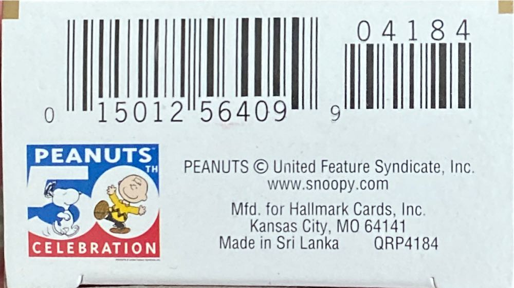 Snoopy Ornament - Peanuts: A Snoopy Christmas (Peanuts) ornament collectible [Barcode 015012564099] - Main Image 4