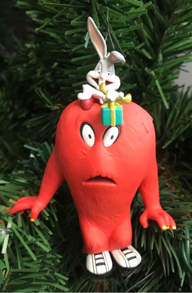 Looney Tunes: “BUGS BUNNY and GOSSAMER” - Looney Tunes (Hanging Ornament) ornament collectible [Barcode 015012564266] - Main Image 2