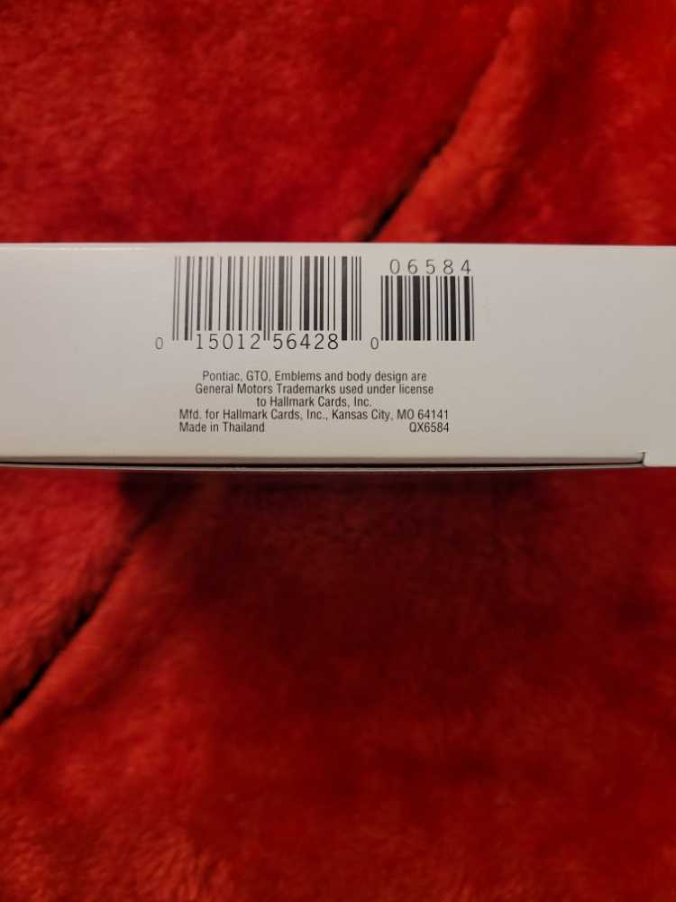 CAC#10 1969 Pontiac GTO - The Judge - Classic American Cars (Cars) ornament collectible [Barcode 015012564280] - Main Image 4