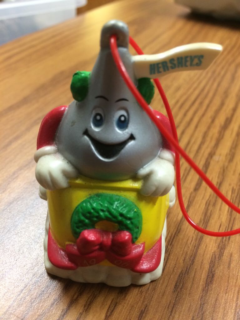 Hershey’s Kiss Riding A Snowmobile  ornament collectible - Main Image 1