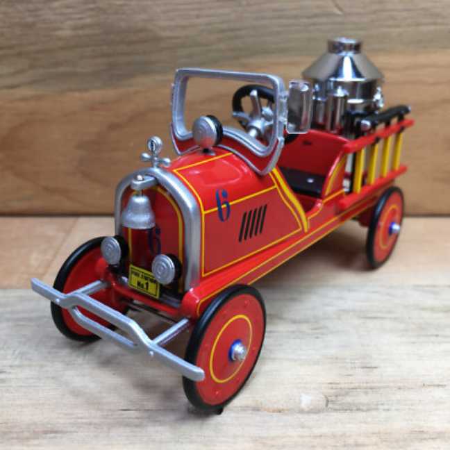 1924 Toledo Fire Engine #6 - Kiddie Car Classics - Kiddie Car Classics (Kiddie Car Classics) ornament collectible [Barcode 015012564426] - Main Image 4