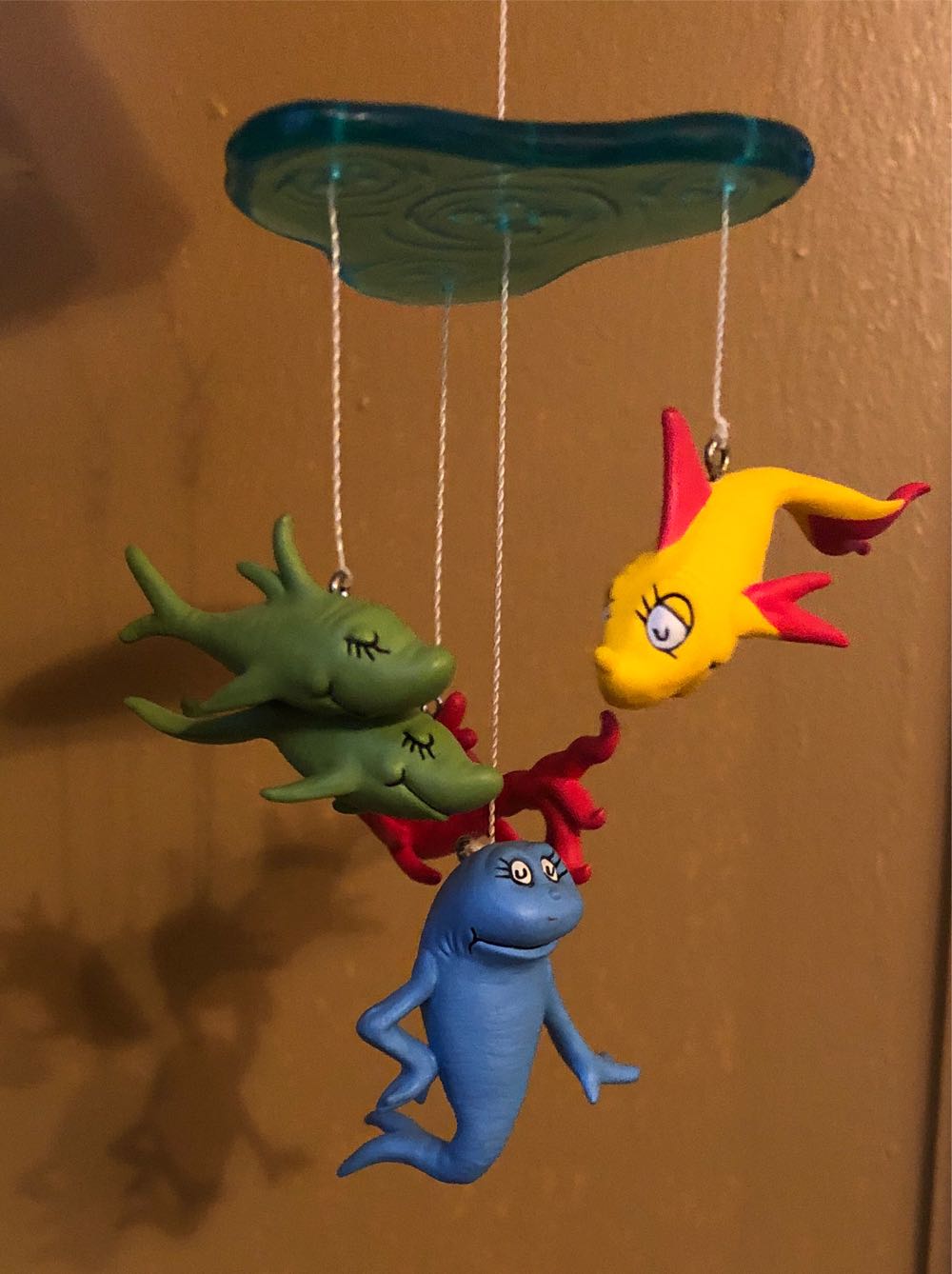 One Fish Two Fish Red Fish Blue Fish #2 - Dr. Seuss Books (One Fish Two Fish Red Fish Blue Fish) ornament collectible [Barcode 015012564518] - Main Image 2