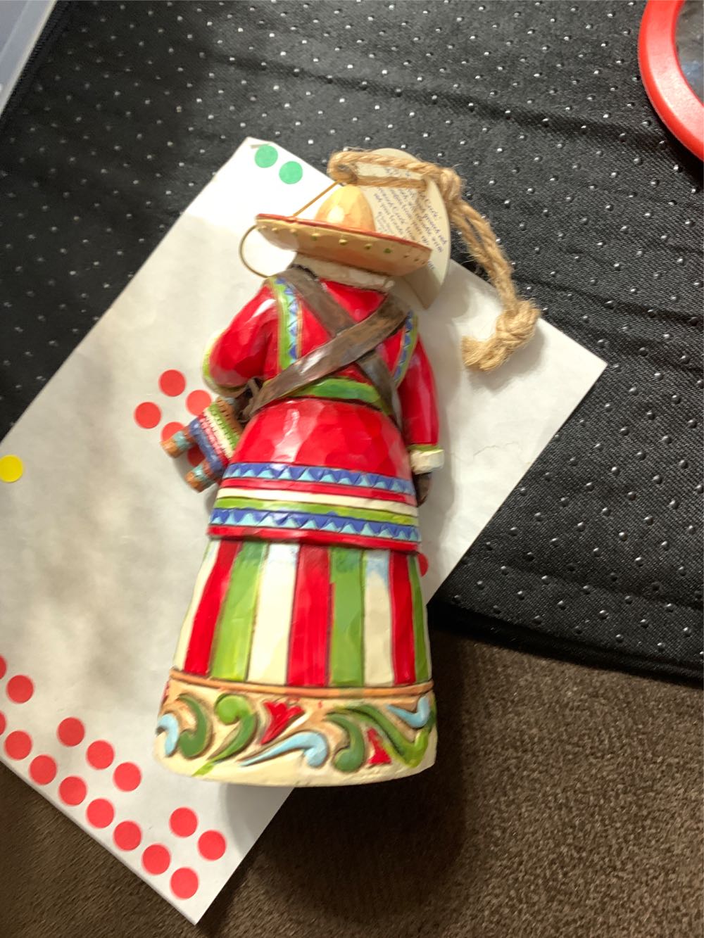 Jim Shore Mexico Santa - Mom, Hallmark (Santa) ornament collectible - Main Image 2