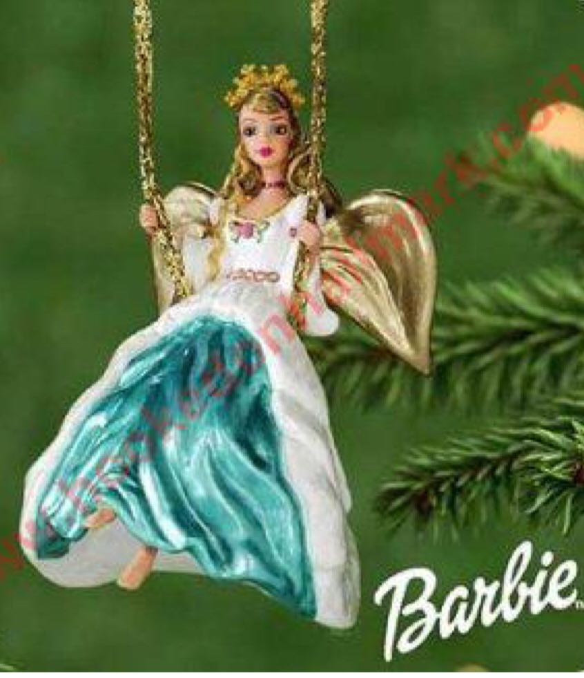 Barbie: Angel Of Joy 2000 - Hallmark Keepsake Ornament (Barbie) ornament collectible [Barcode 015012564570] - Main Image 2