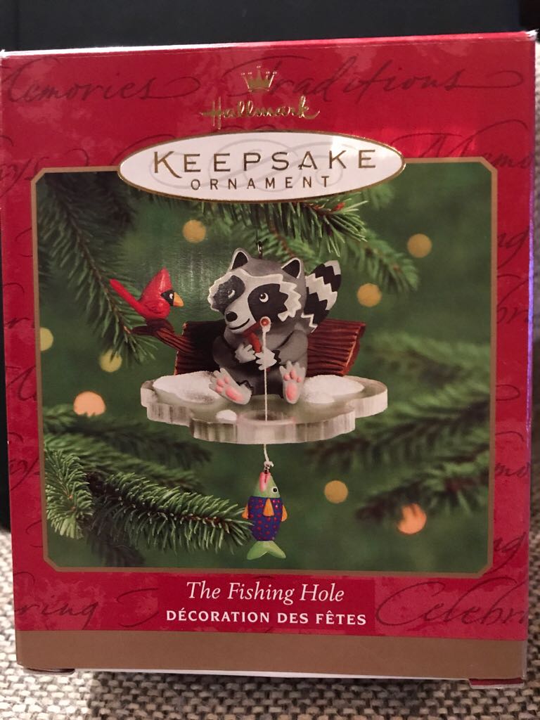 The Fishing Hole  (Fishing / Animals & Nature) ornament collectible [Barcode 015012564709] - Main Image 2