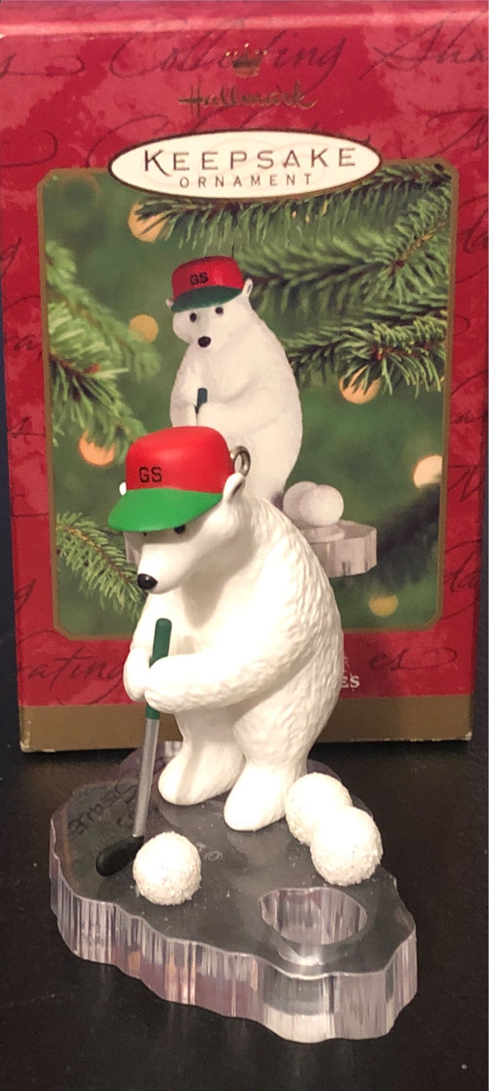 Golfer Supreme - Keepsake Ornament (Golf) ornament collectible [Barcode 015012564716] - Main Image 4