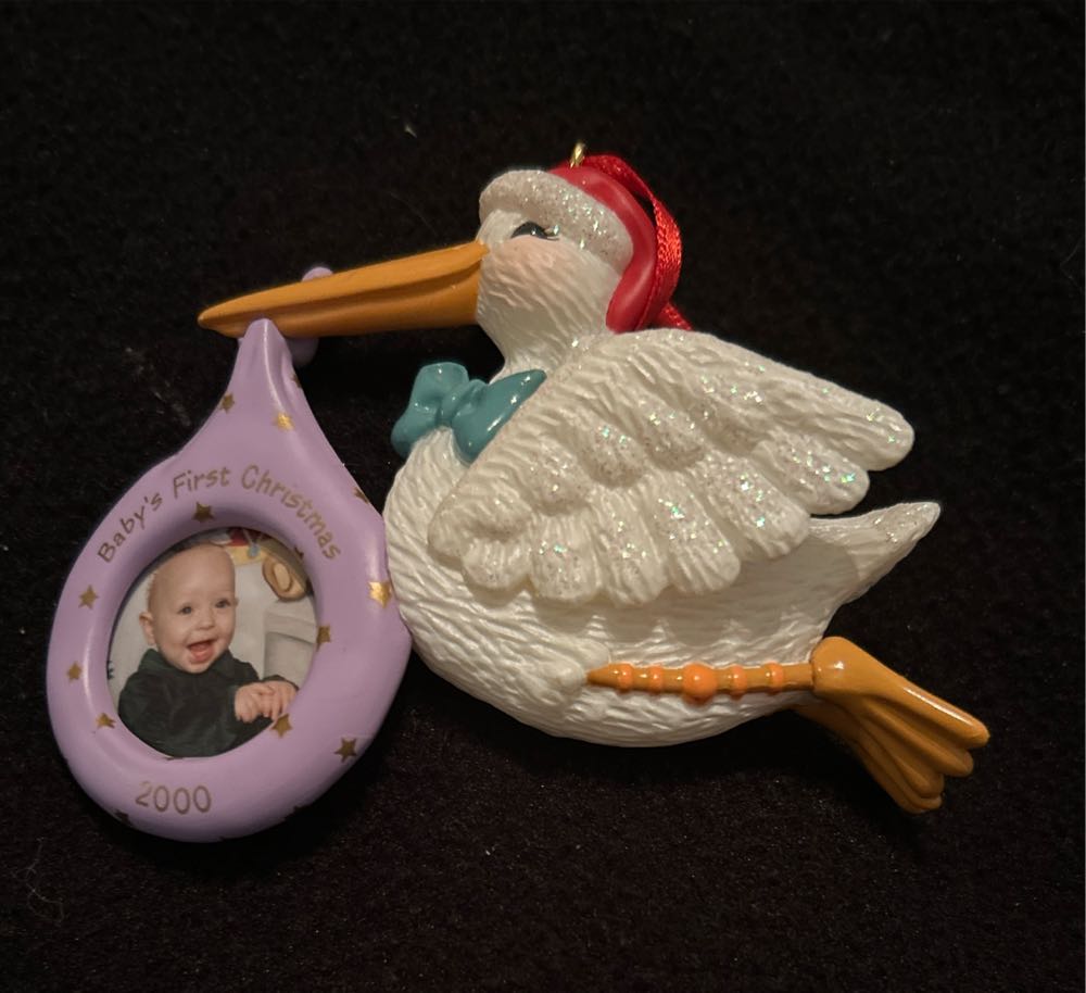 Baby’s First Christmas  - Photo Holder (Picture Ornament) ornament collectible [Barcode 015012564761] - Main Image 2