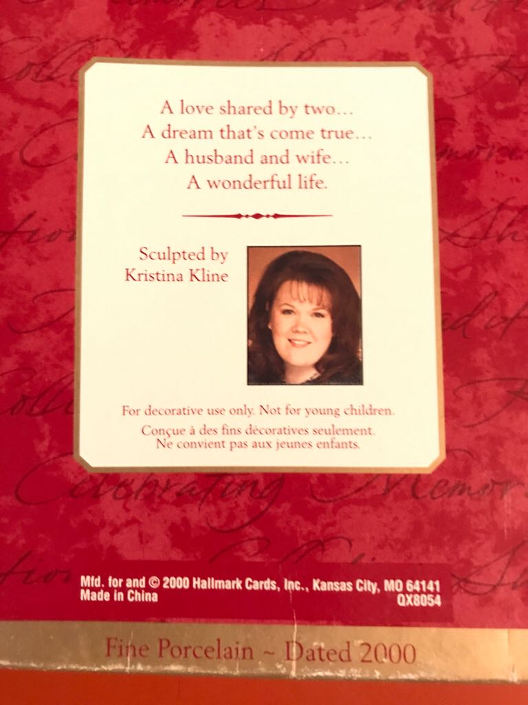 Our Christmas Together - Our Christmas Together (Married) ornament collectible [Barcode 015012564808] - Main Image 2