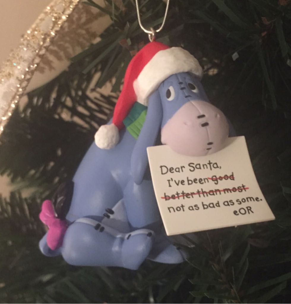 Eeyore Tangled In Lights - Disney Eeyore (Disney Eeyore) ornament collectible - Main Image 2