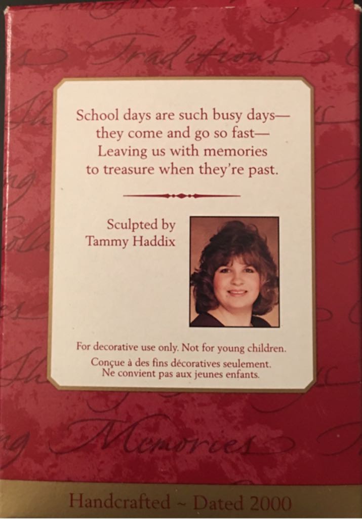 A Class Act  (Photo Holder) ornament collectible [Barcode 015012564846] - Main Image 2