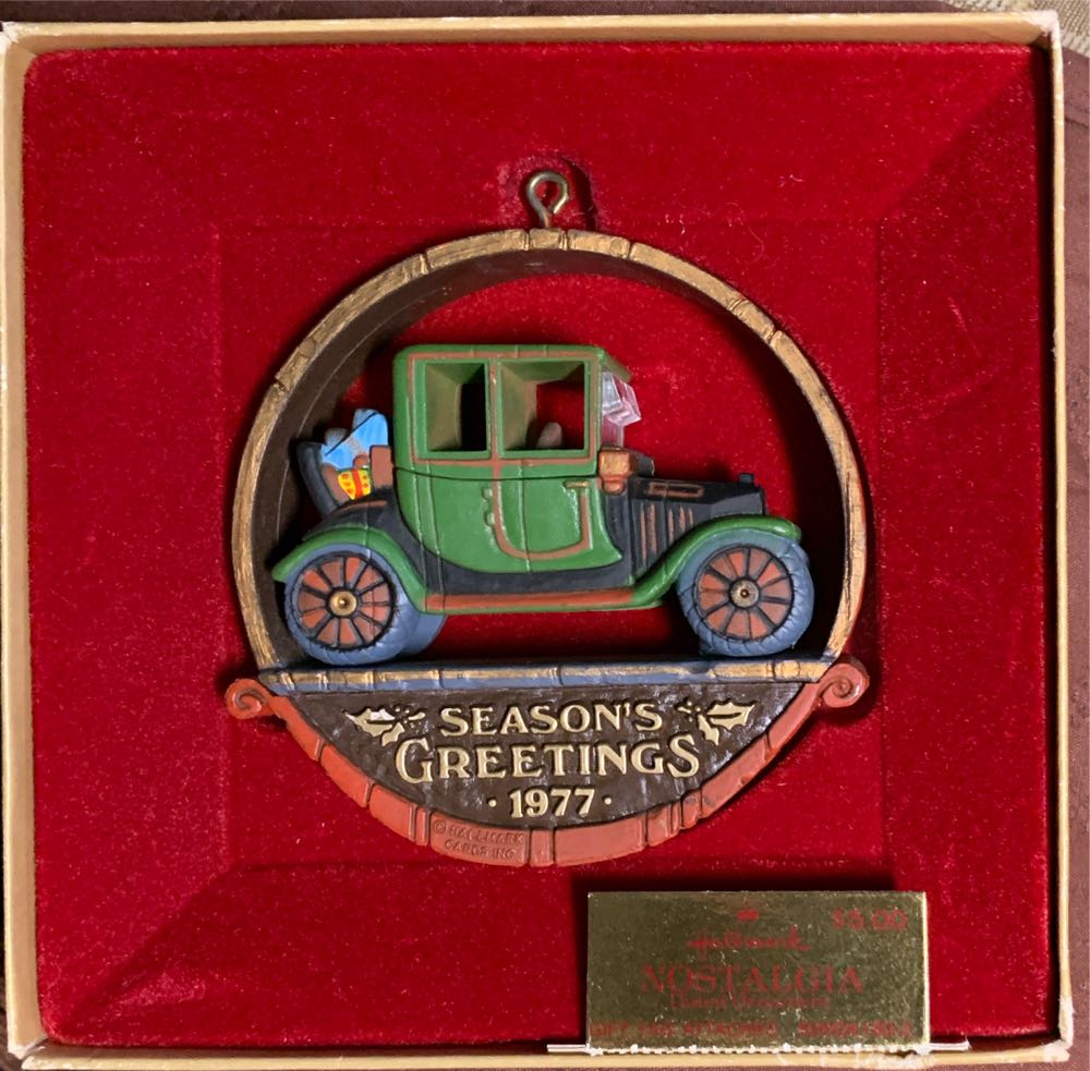 Nostalgia Ornament Tree-Trimmer Collection - Antique Car - Nostalgia (Antique Car) ornament collectible - Main Image 4