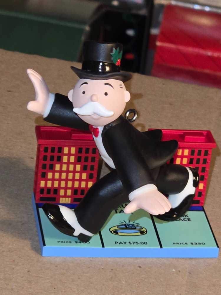 Mr. Monopoly - Monopoly (Monopoly Game) ornament collectible [Barcode 015012564891] - Main Image 4