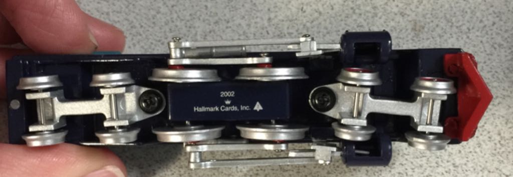 Lionel Blue Comet 400E Steam Locomotive #7  ornament collectible - Main Image 2