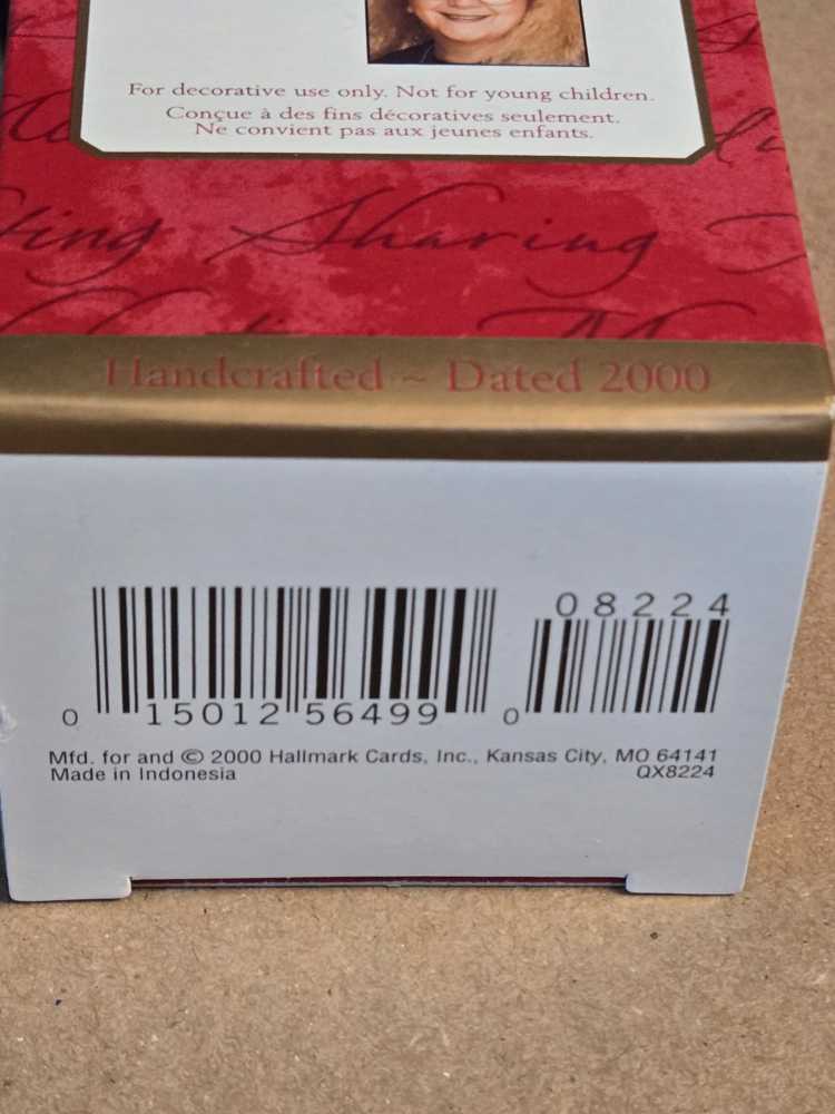 Loggin’ On To Santa - Animals (Mice) ornament collectible [Barcode 015012564990] - Main Image 3