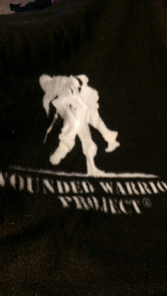 Wounded Warrior Project Throw Blanket  (Fleece Throws) ornament collectible - Main Image 1