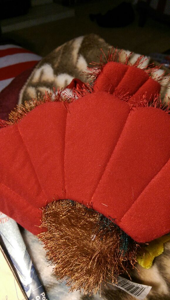 Turkey singing  (Thanksgiving) ornament collectible - Main Image 2