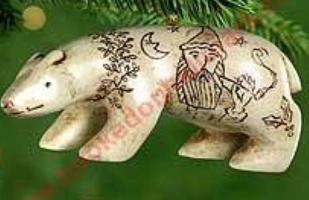 Northern Art Bear - Bear (Keepsake Ornament) ornament collectible [Barcode 015012565171] - Main Image 2
