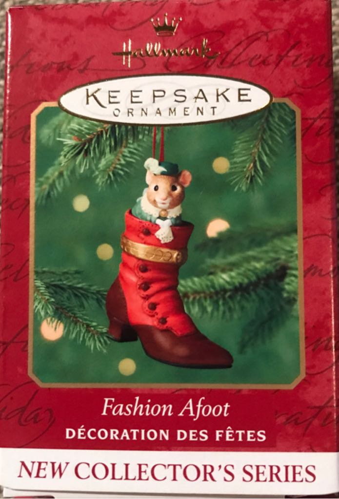 Fashion Afoot - 01 - Fashion Afoot (Mice, Boot) ornament collectible [Barcode 015012565539] - Main Image 2