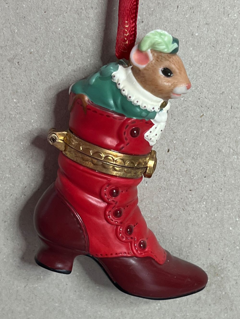 Fashion Afoot - 01 - Fashion Afoot (Mice, Boot) ornament collectible [Barcode 015012565539] - Main Image 3