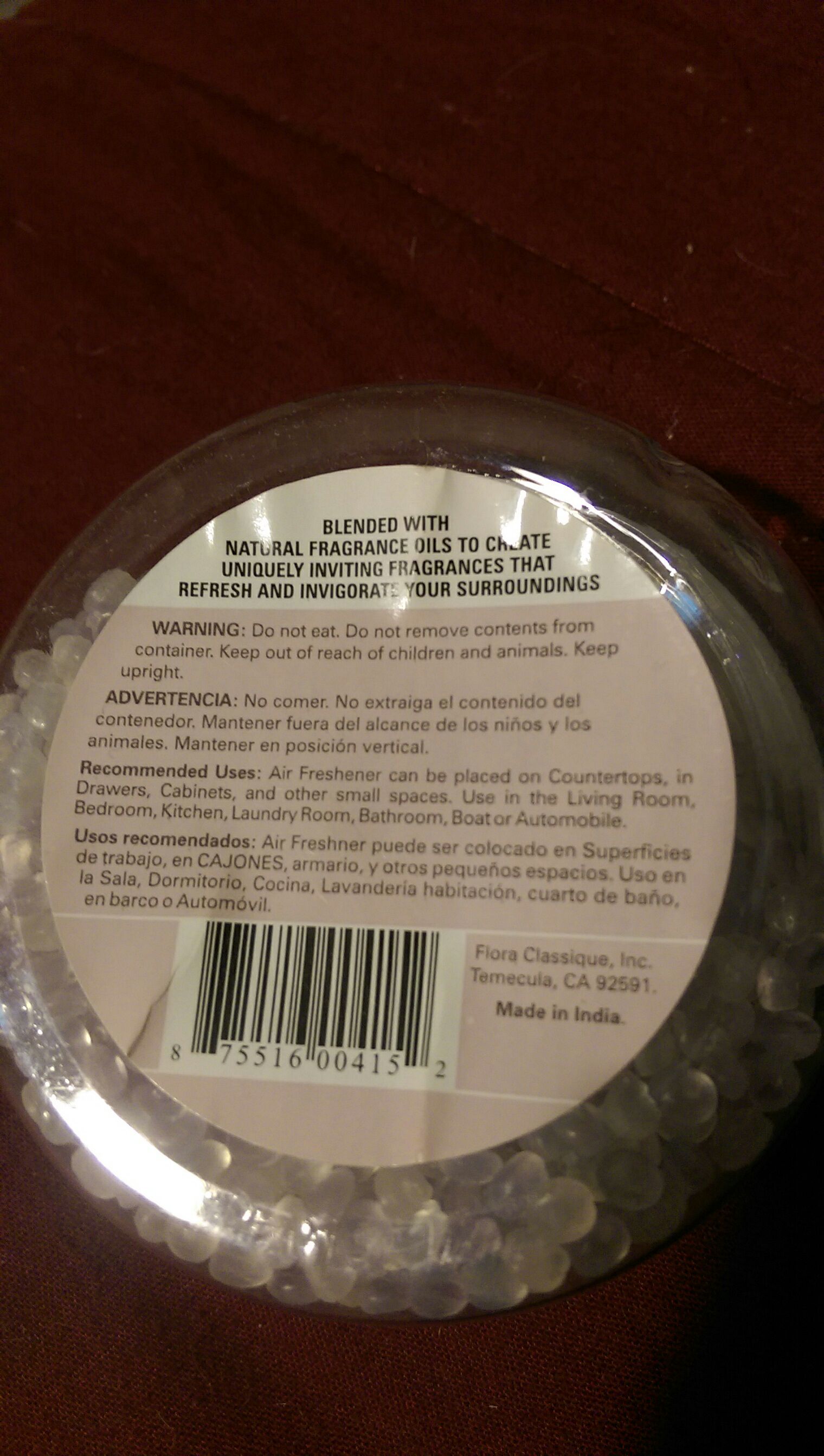 Bead Air Freshener  (BEAD Air Freshener) ornament collectible - Main Image 2