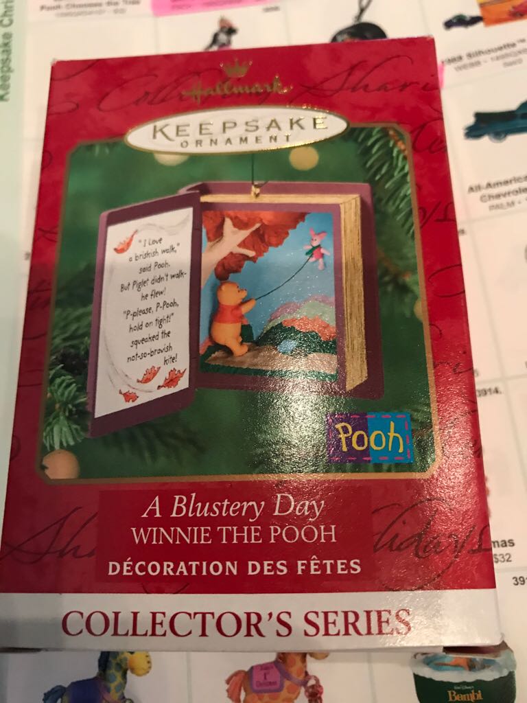 Winnie The Pooh Book #3 A Blustery Day - Winnie The Pooh Books (Disney-Winnie The Pooh) ornament collectible [Barcode 015012566338] - Main Image 2