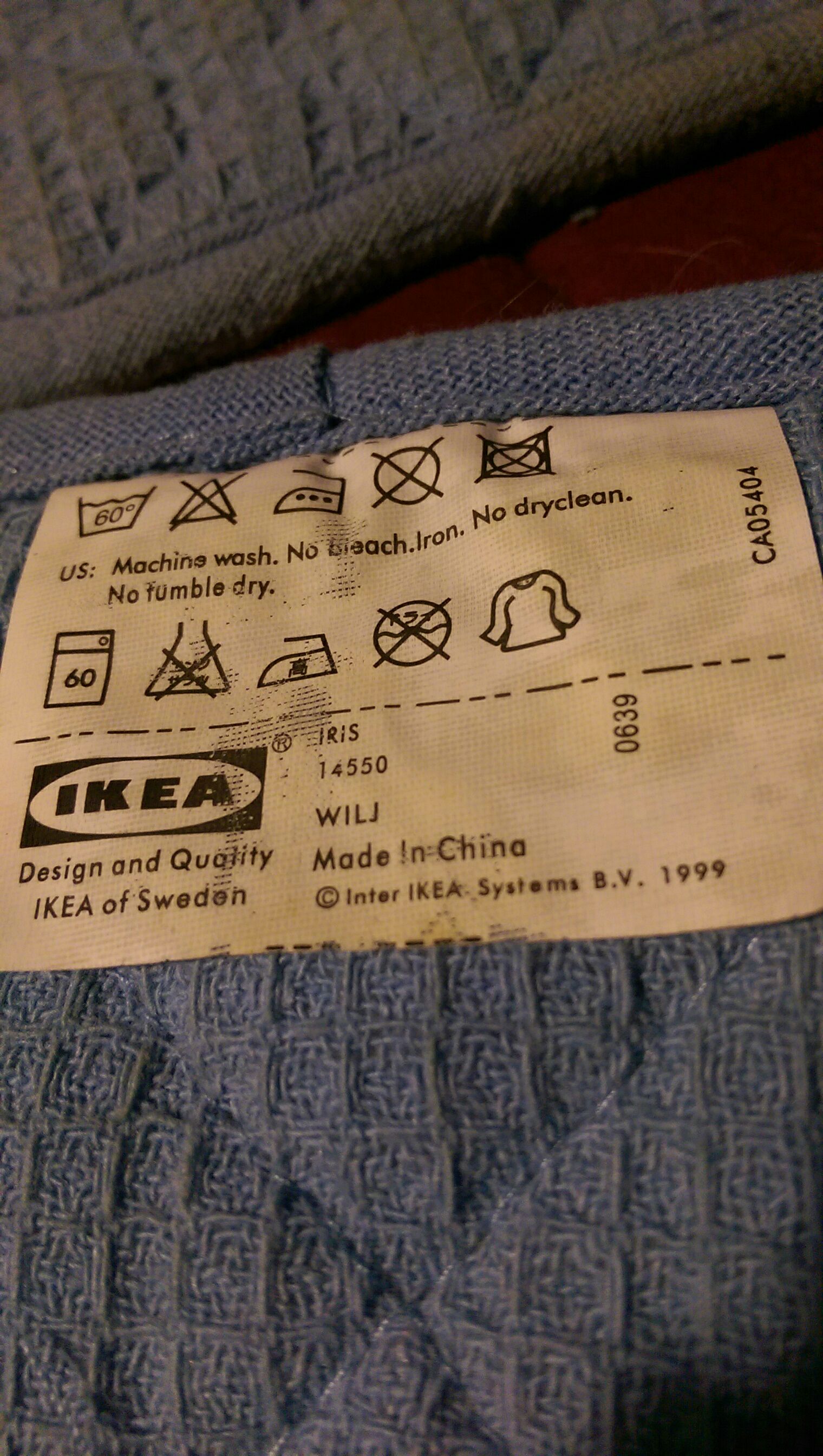 Light blue pot holder  (Pot Holder) ornament collectible - Main Image 2