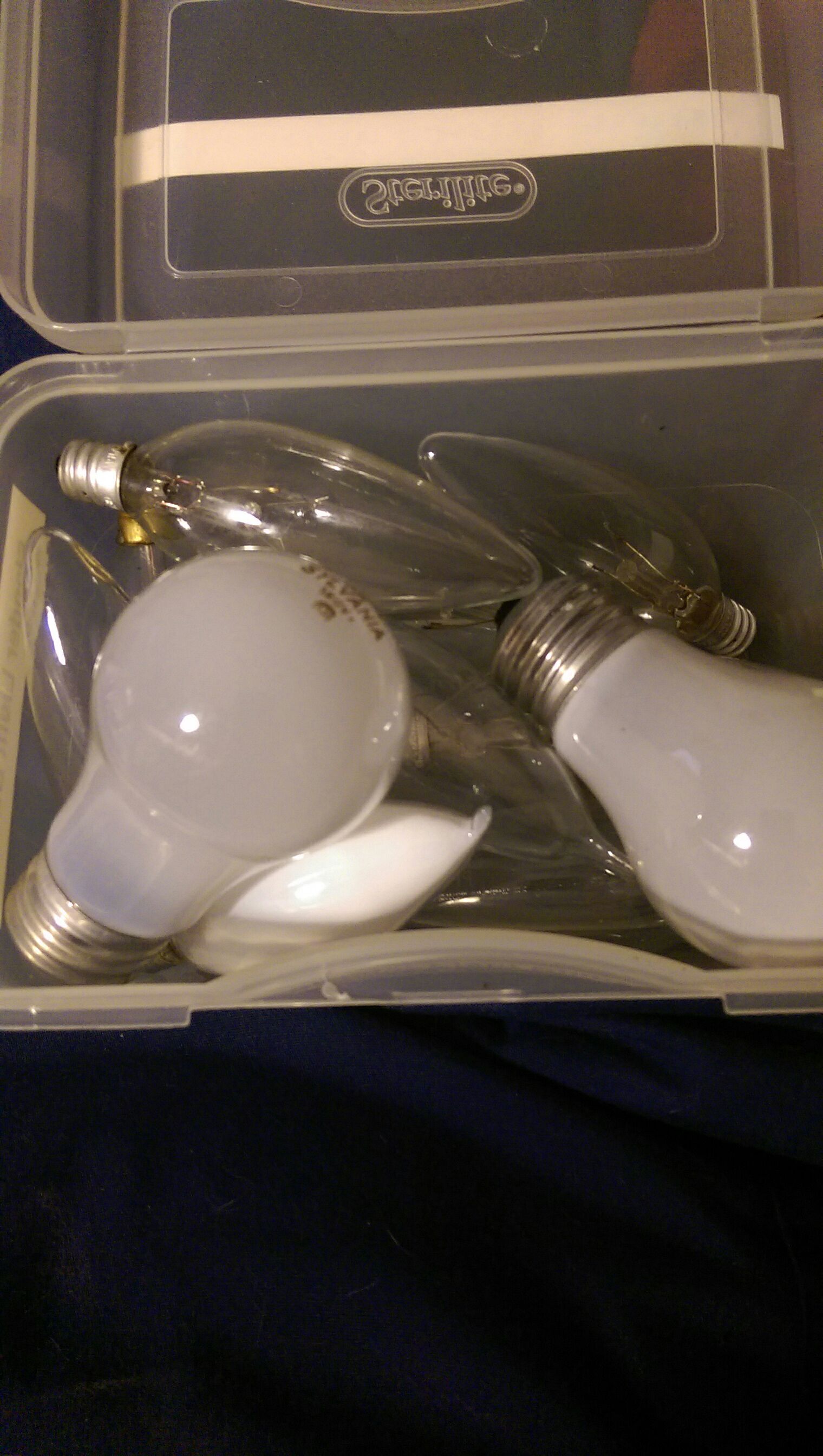 C9 Light bulbs/ Slender Light Bulbs  (Christmas Electric Lights) ornament collectible - Main Image 2