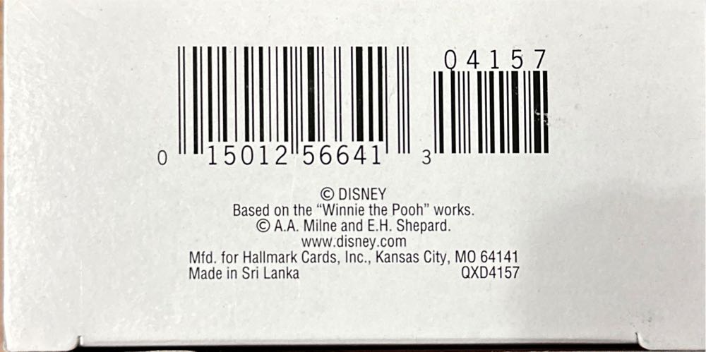 Pooh Chooses The Tree - Winnie the Pooh (Winnie the Pooh) ornament collectible [Barcode 015012566413] - Main Image 3