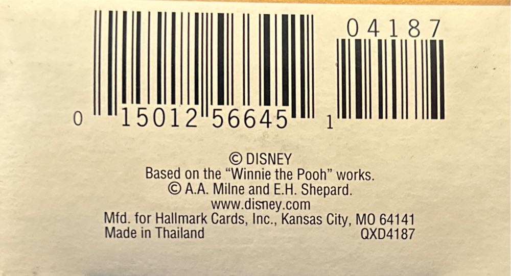 Disney Winnie The Pooh Piglet’s Jack-In-The-Box - Winnie the Pooh (Classic Pooh Collection) ornament collectible [Barcode 015012566451] - Main Image 3