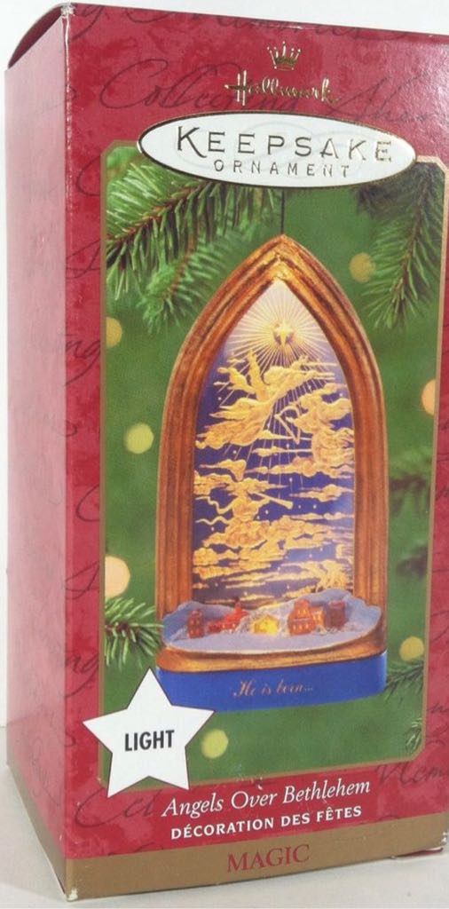 Santa Moon Hanging Ornament