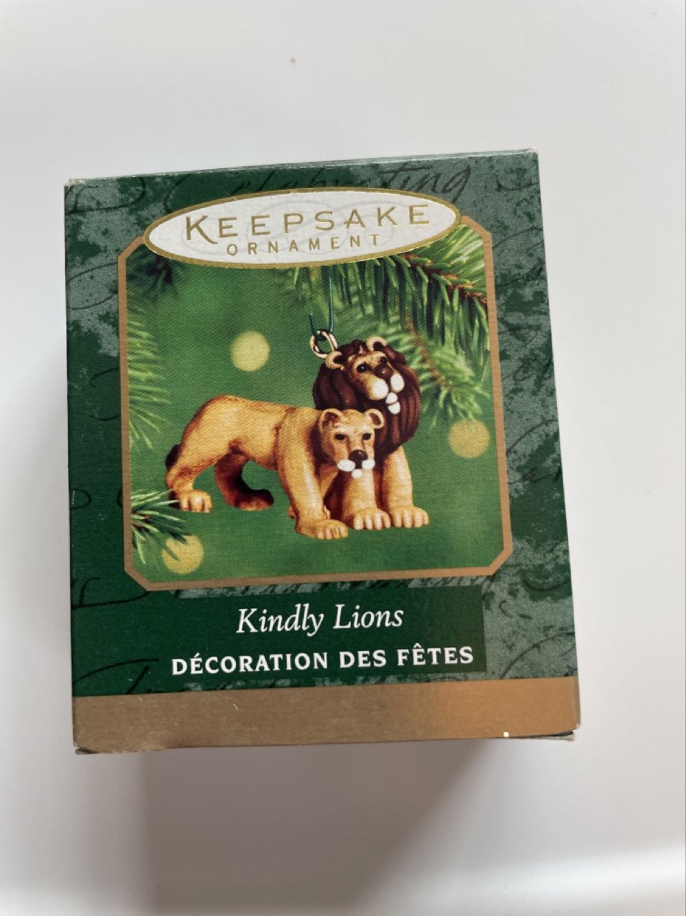 Noah’s Ark Kindly Lions - Noah’s Ark (Animals, Lion, Mini) ornament collectible [Barcode 015012569216] - Main Image 2
