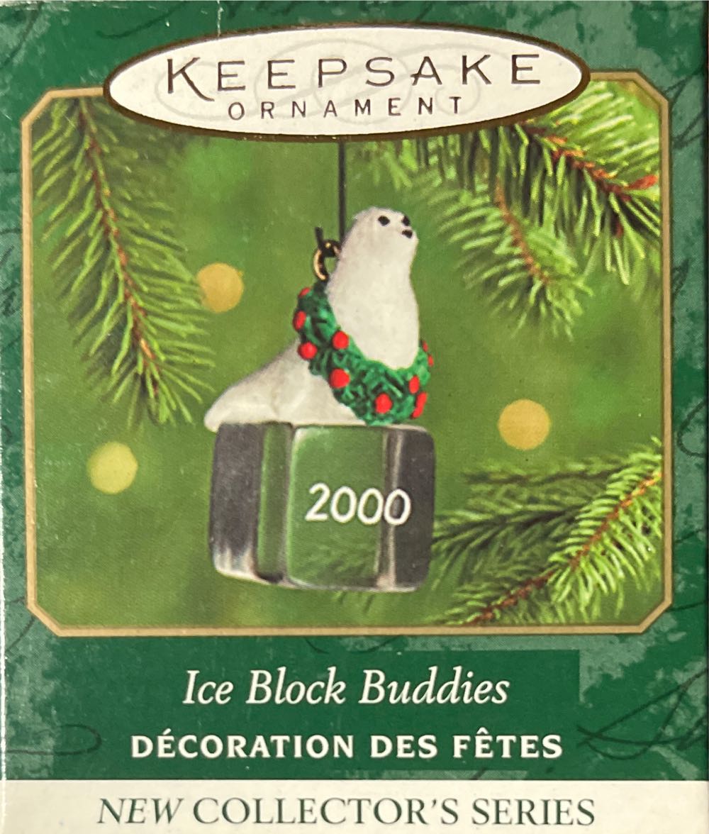 Miniature Ice Block Buddies #1 (2000) - Seal (Ice Block Buddies) ornament collectible [Barcode 015012569322] - Main Image 2