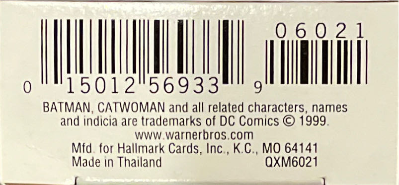 Batman: Catwoman 2000 Ornament - Batman (Batman) ornament collectible [Barcode 015012569339] - Main Image 3