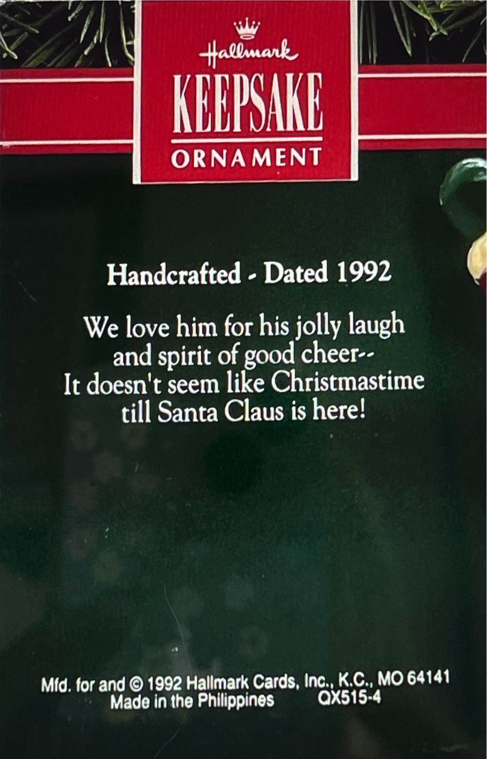 Cheerful Santa - Santa (Santa) ornament collectible - Main Image 2