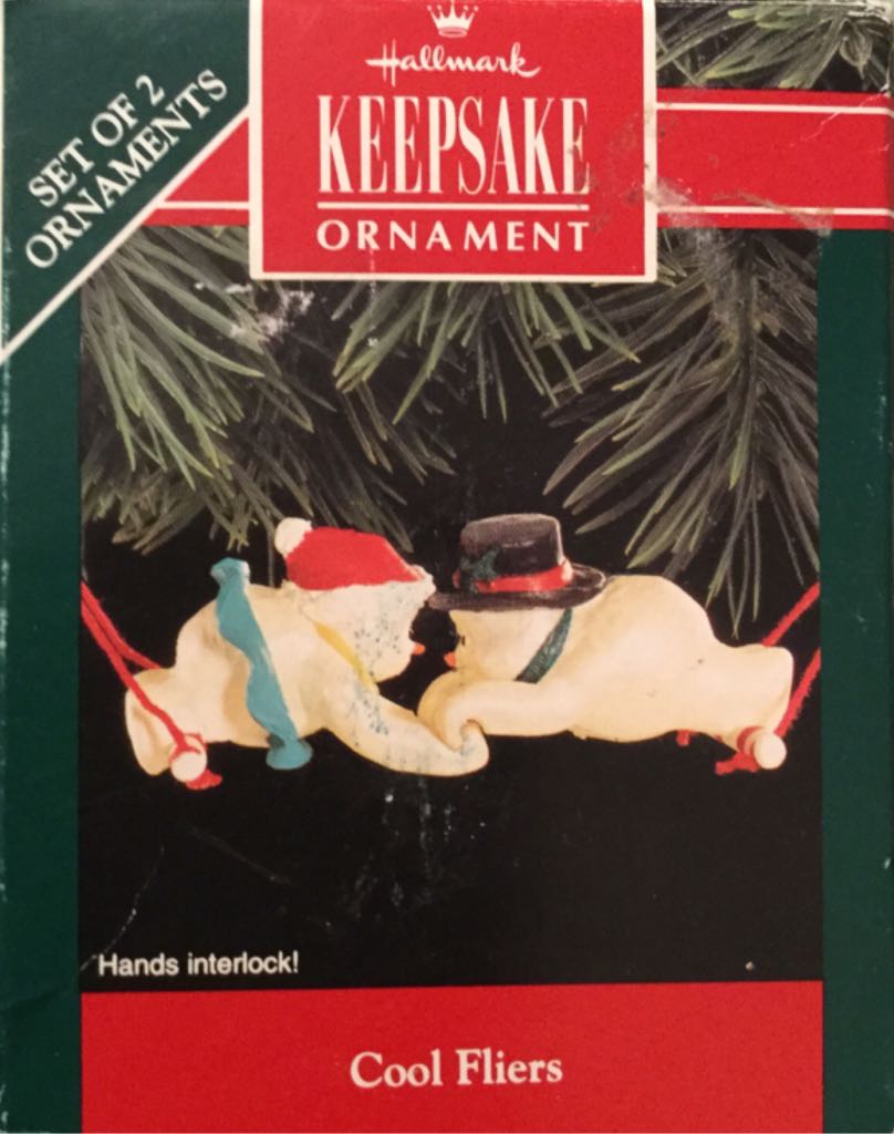 Cool Fliers - Snowman (Hang-Togethers) ornament collectible - Main Image 1