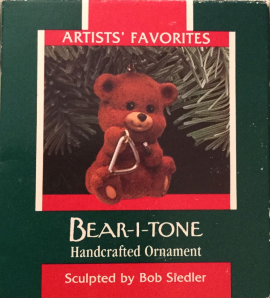 Bear-I-Tone - Artists’ Favorites (Bear) ornament collectible - Main Image 1