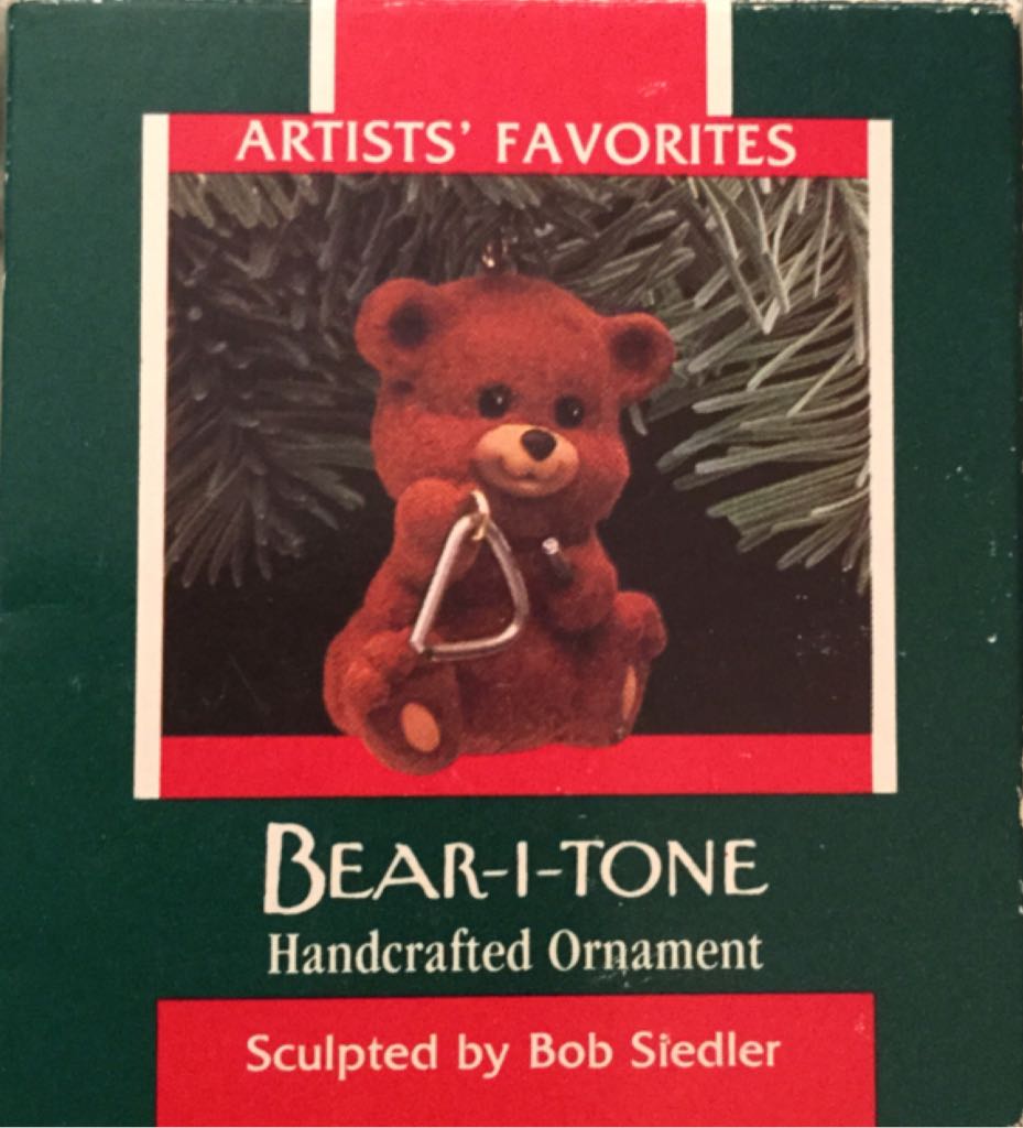 Bear-I-Tone - Artists’ Favorites (Animals) ornament collectible - Main Image 1