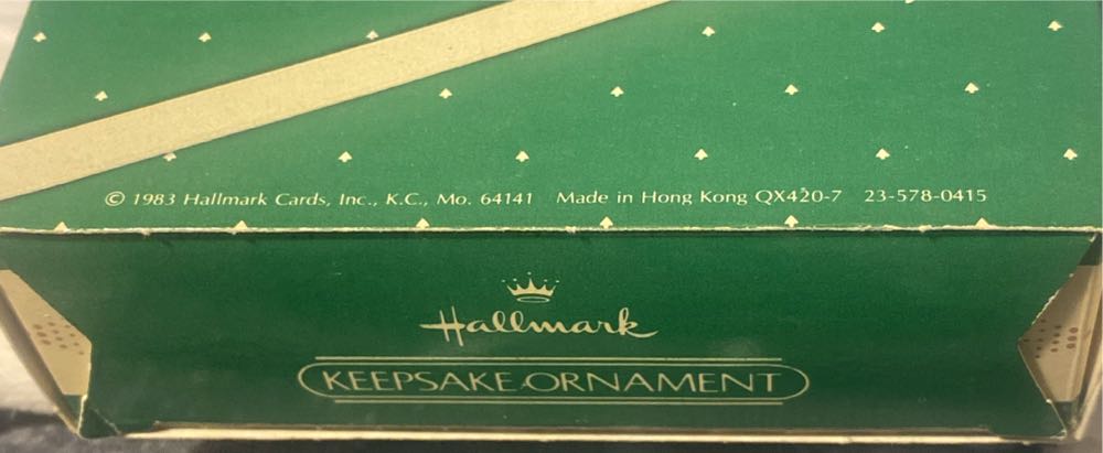 Skiing Fox - Keepsake Ornament (Fox, Skiing) ornament collectible - Main Image 3