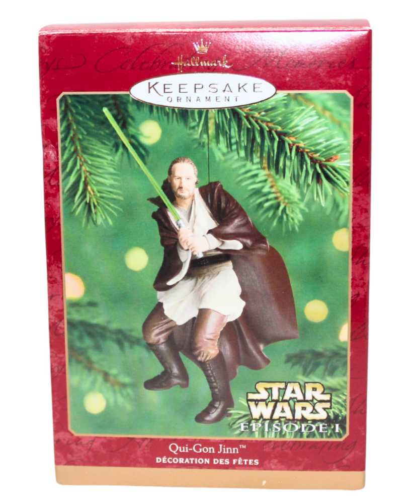 Qui-Gon Jinn - Star Wars (Star Wars: The Phantom Menace) ornament collectible [Barcode 015012569407] - Main Image 3