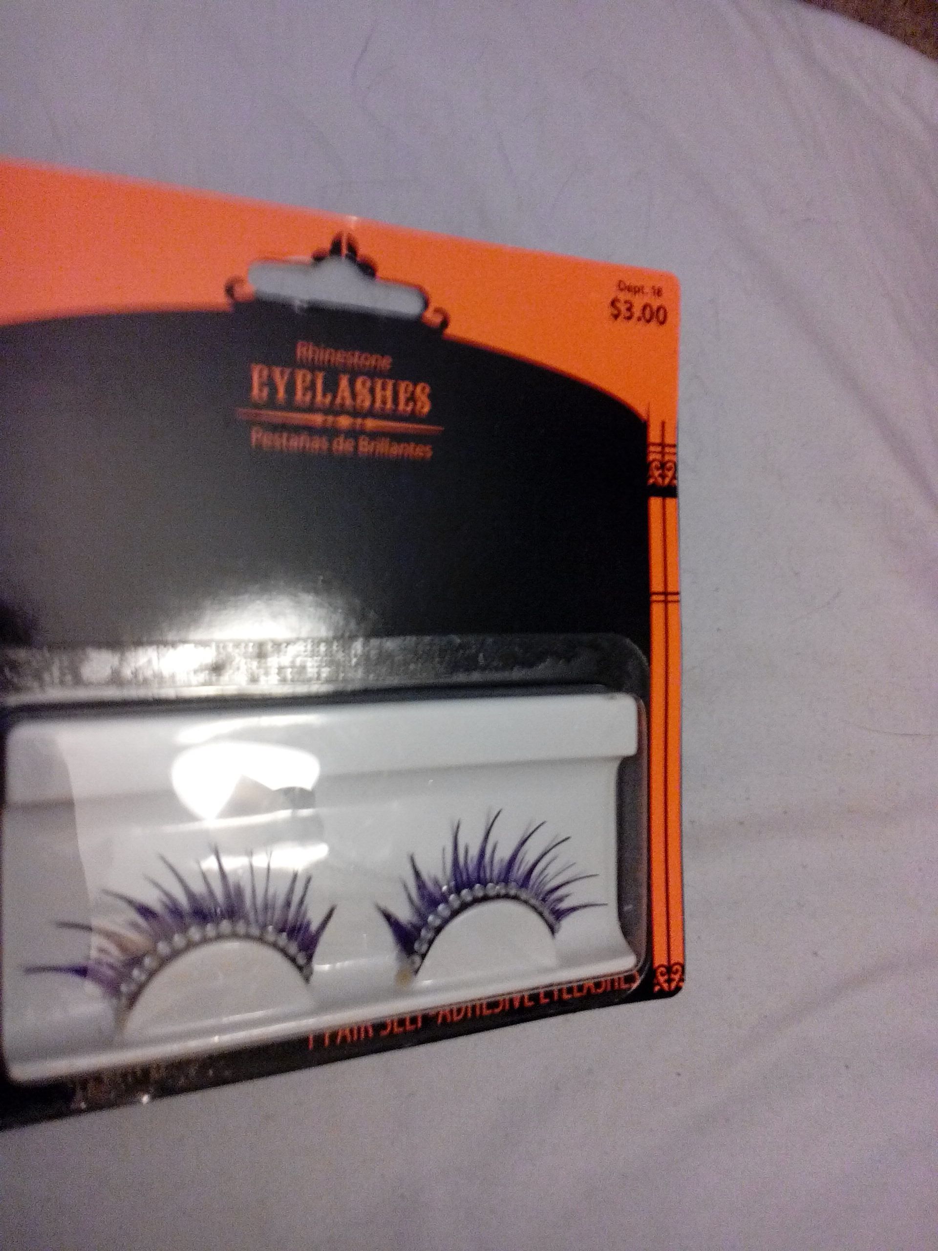 Rhinestone Eyelashes  (Halloween Costume) ornament collectible - Main Image 1