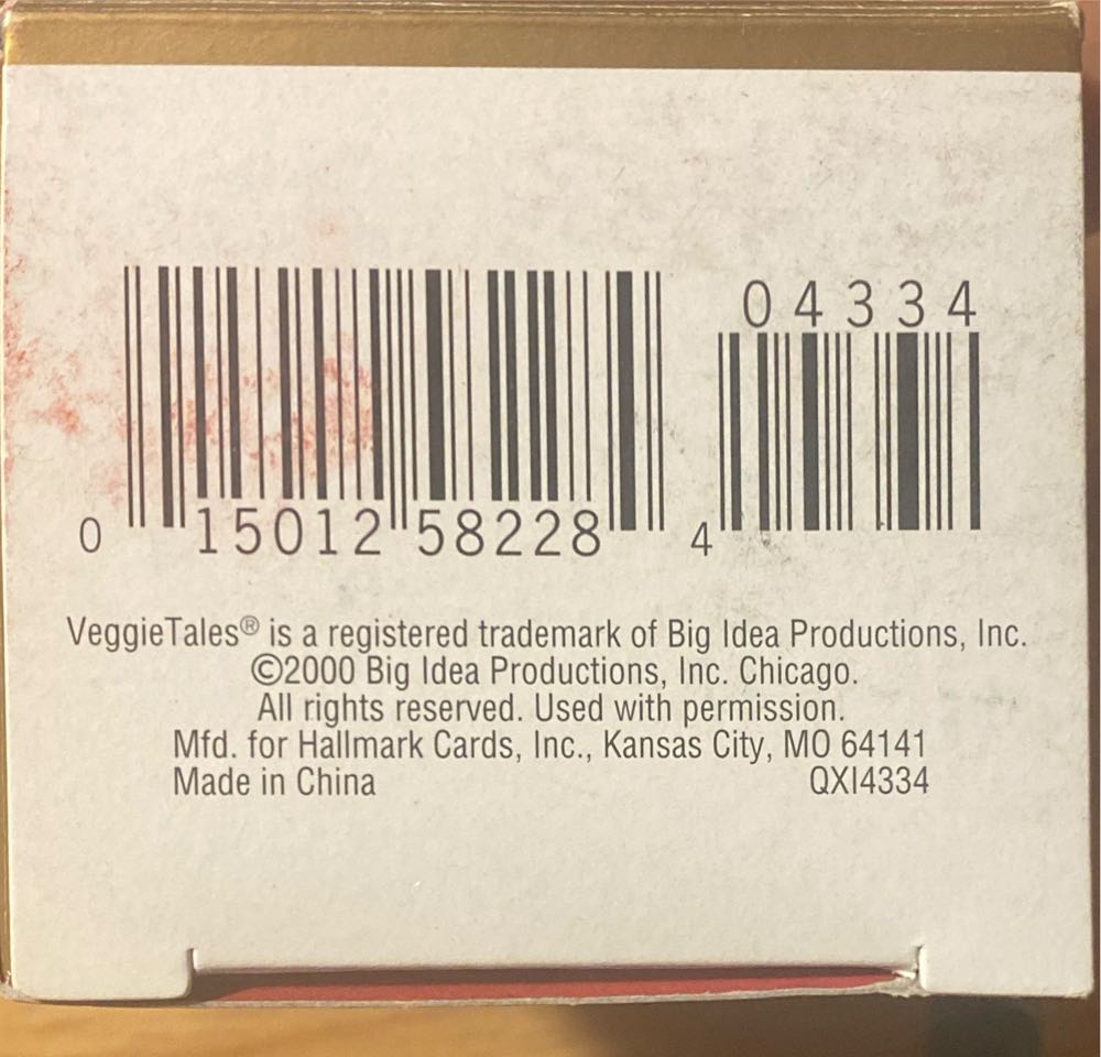 Bob the Tomato and Larry the Cucumber - Veggie Tales (VeggieTales) ornament collectible [Barcode 015012582284] - Main Image 4